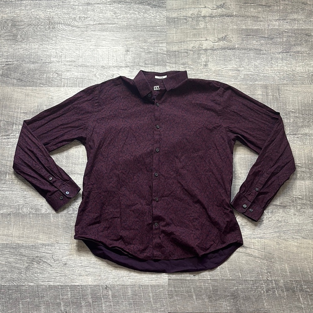 Express Fitted Button Down Shirt - image 1